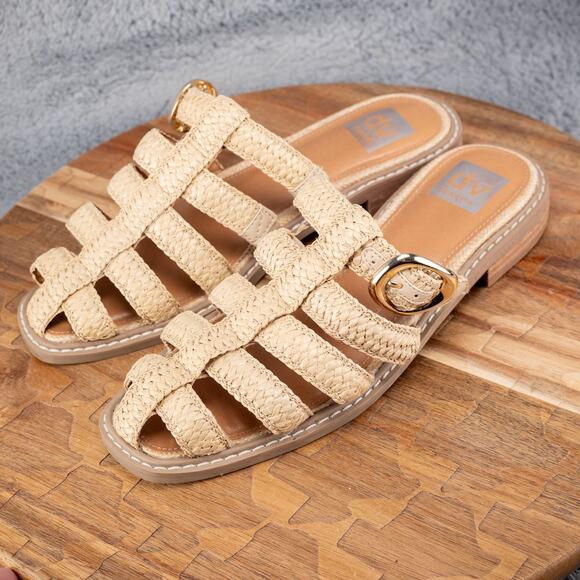 DV BY DOLCE VITA Fyona Mule Sandal (Women) In Color Raffia 8 - Picture 3 of 6
